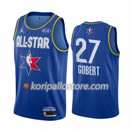 Utah Jazz Rudy Gobert 27 2020 All-Star Jordan Brand Sininen Miesten Pelipaidat Swingman 